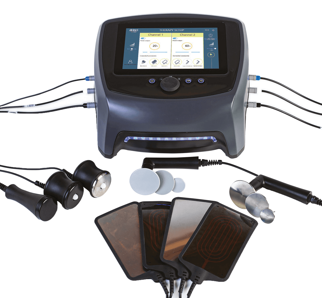 Apparecchiatura per tecarterapia dVinci Two Plus
