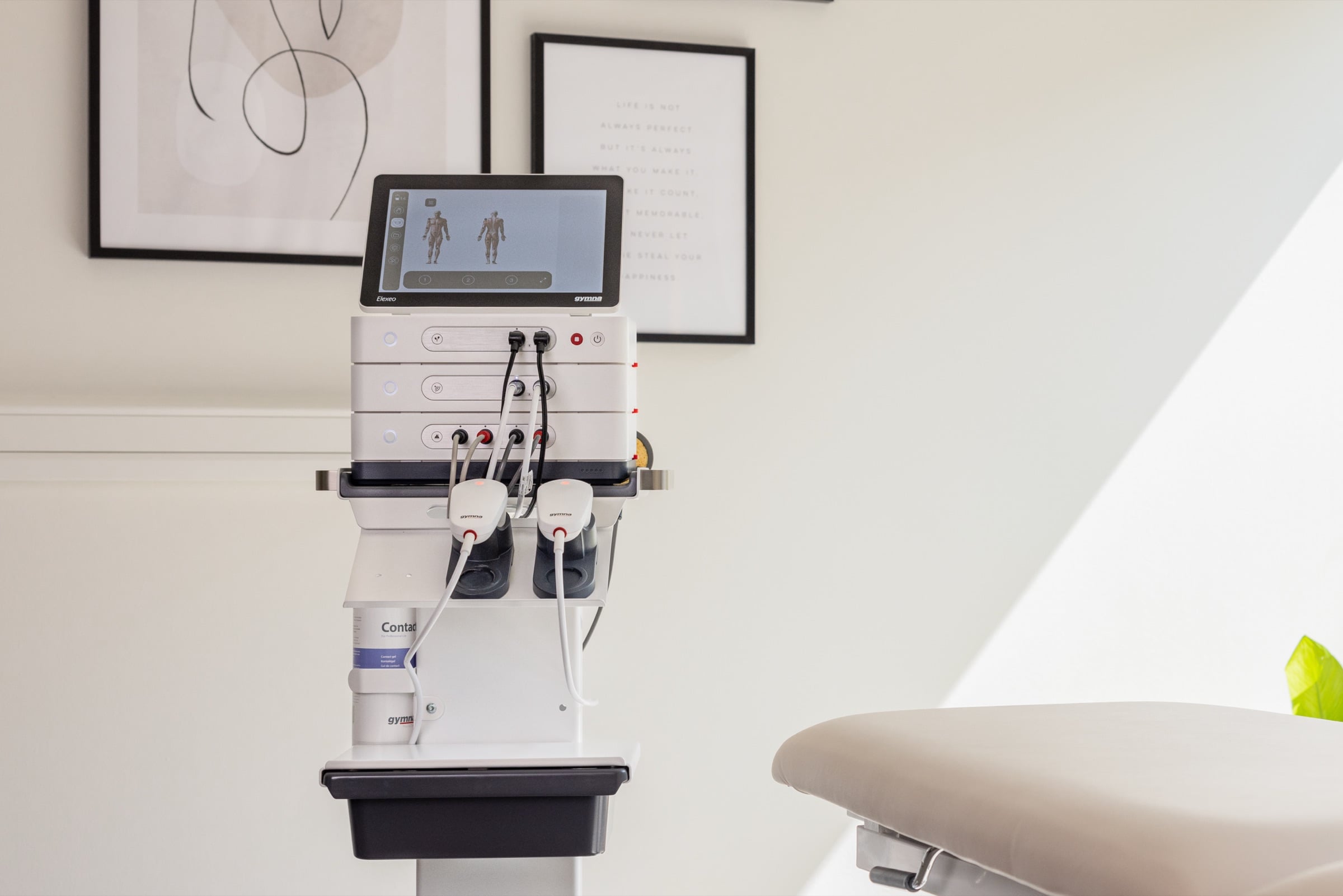 La piattaforma terapeutica modulare Elexeo in uso